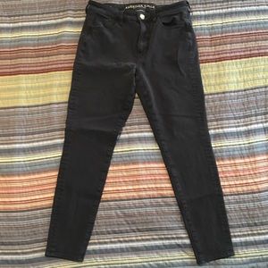 American Eagle high-rise Jegging 8 short black
